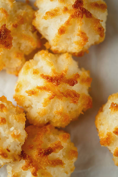istock Fresh baked little coconut cookies 619997020