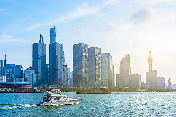 istock Downtown City skyline along the River 619997364