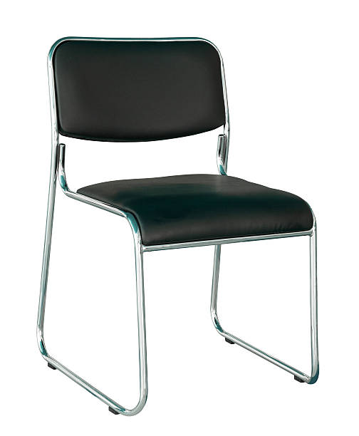 istock black modern chair isolated on white 620001990