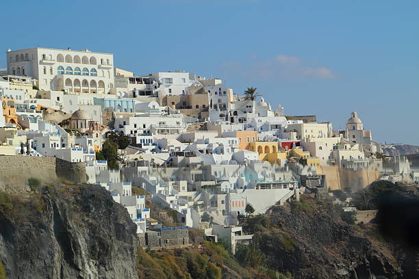 istock view of santorin from a cruise ship 620002558