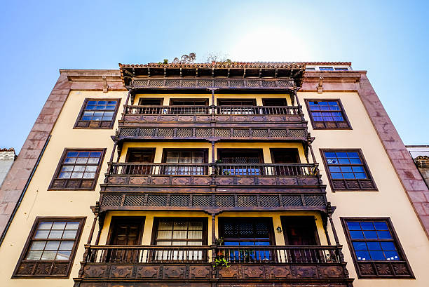 istock typical balcony at a spain facade - tenerife 620366326