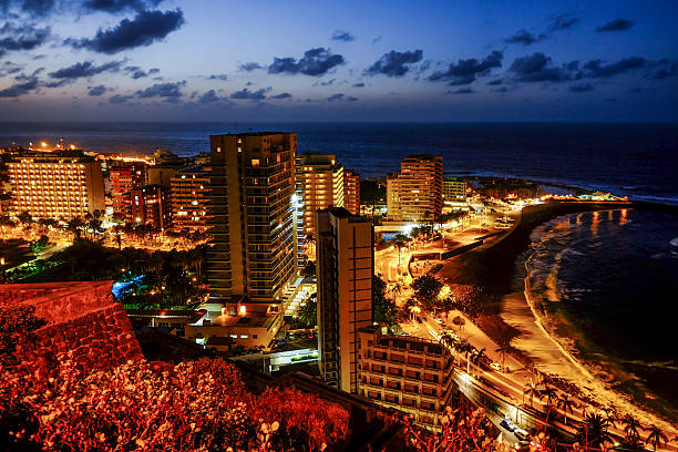 puerto de la cruz - tenerife puerto de la cruz - tenerife - spain puerto de la cruz tenerife stock pictures, royalty-free photos & images