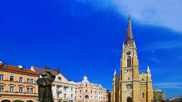 istock Old town in Novi Sad - Serbia 620368536