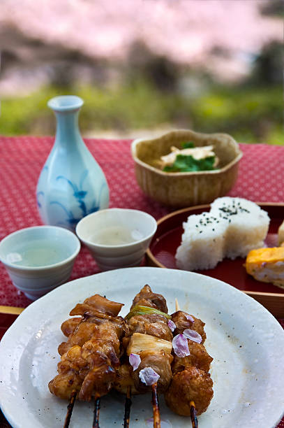 istock Cherry-blossom viewing of cooking spring events 620368940