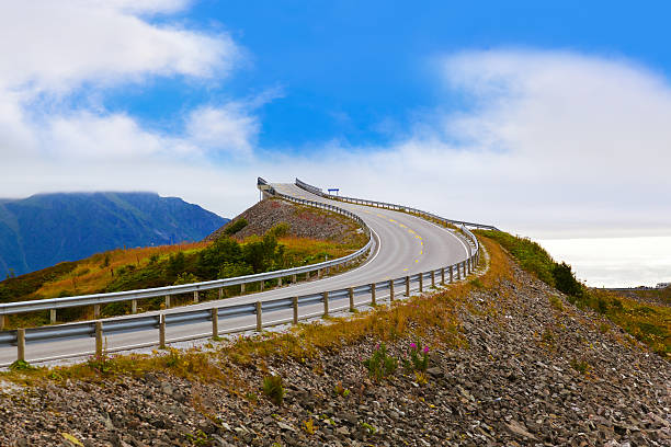 istock Famous bridge on the Atlantic road in Norway 620371294