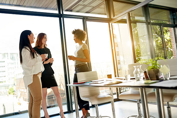 istock It's important for colleagues to get along in the office 620376156