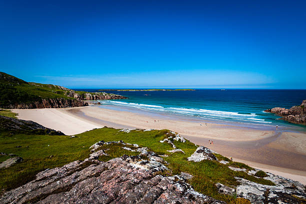 istock Beach cove in Scotland 620376674