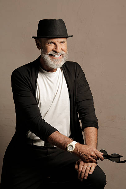 istock Lumbersexual  Bearded  Senior men hipster 620380696