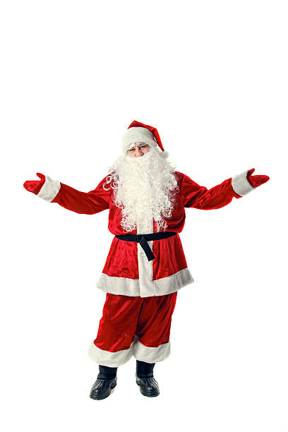 istock Santa Claus isolated on white. 620382768