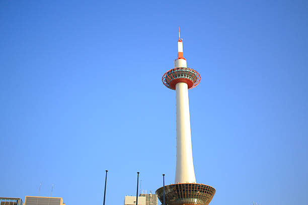 istock Kyoto tower at downtown japan 620386258