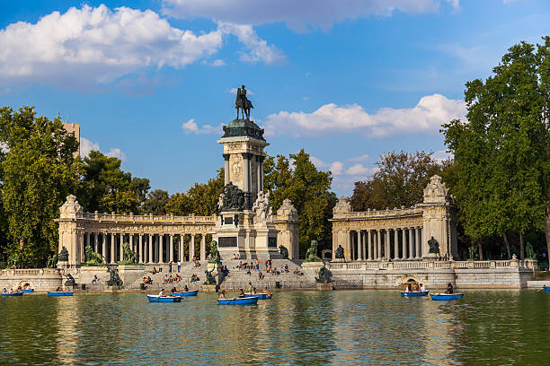 istock Retiro Park at Madrid Spain 620390200