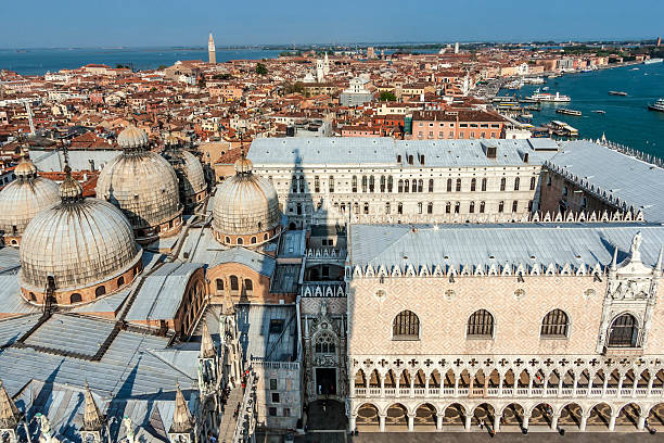 istock aerial view of Venice, Italy 620390574