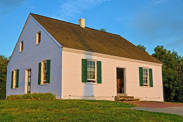 istock Dunker Church at Antietam Battlefield 620396490