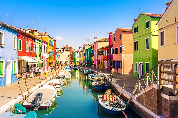 istock Burano island near Venice, Italy 620399276