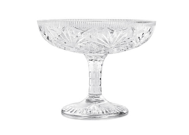 istock Crystal vase for fruits 620401678