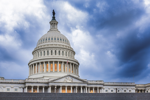 United States Capitol Building: Calm Before The Storm