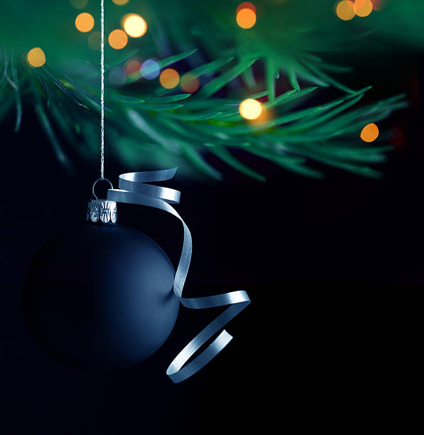 istock Christmas Ball On Branch Of Pine Tree 620403130
