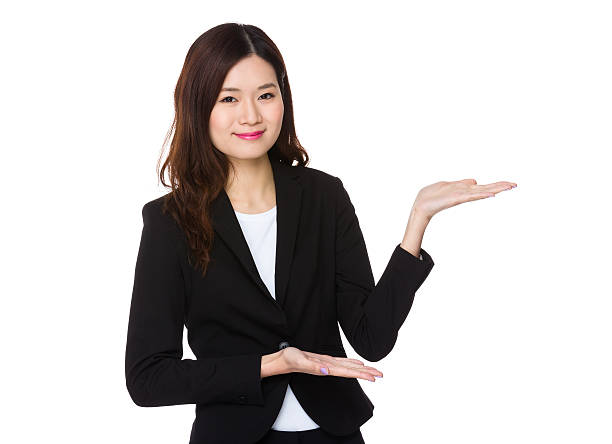 istock Businesswoman gesturing 620406970