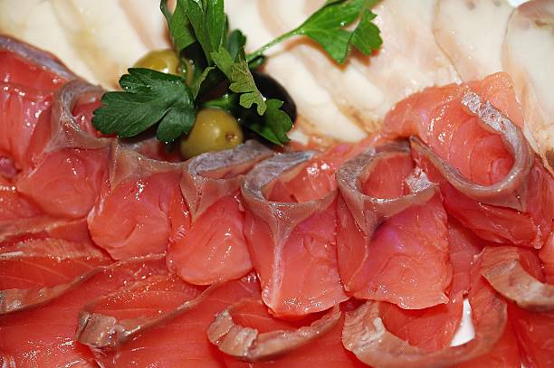 istock Slices of salted trout 620407388