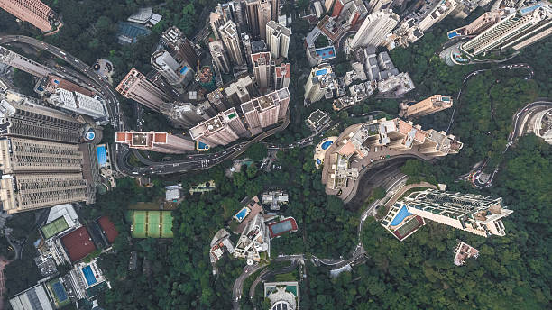 istock Birds Eye of Hong Kong 620702922