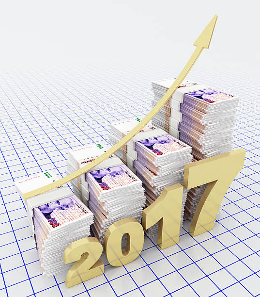 istock Increasing value of Argentine Peso in 2017 620708216