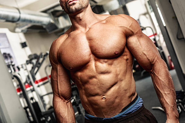 istock Muscular Man at the Gym 620711114