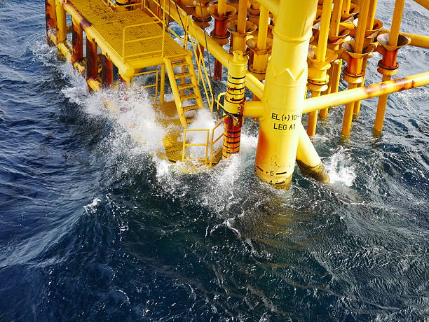 istock High wave hitting the Boat Landing and Producing Slots 620713180