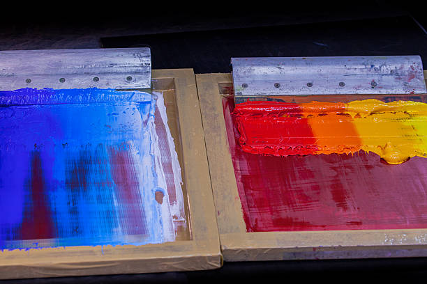 istock plastisol ink has a sticky and concentrated. before use must 620718166