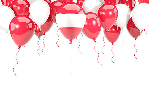 istock Flag of austria on balloons 620718826
