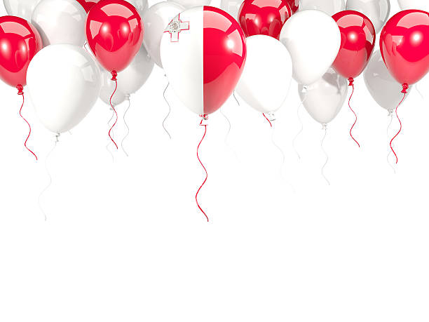 istock Flag of malta on balloons 620721048