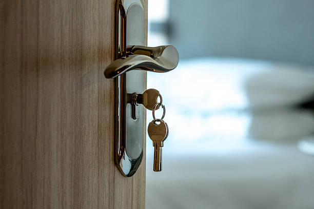 istock lock on bedroom door 620723240