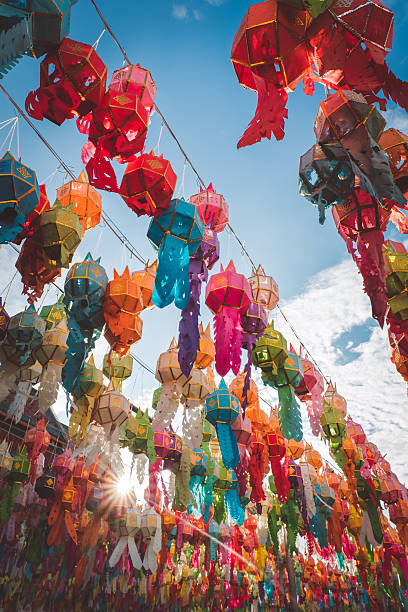 istock lantern festival in Lamphun, thailand 620725890