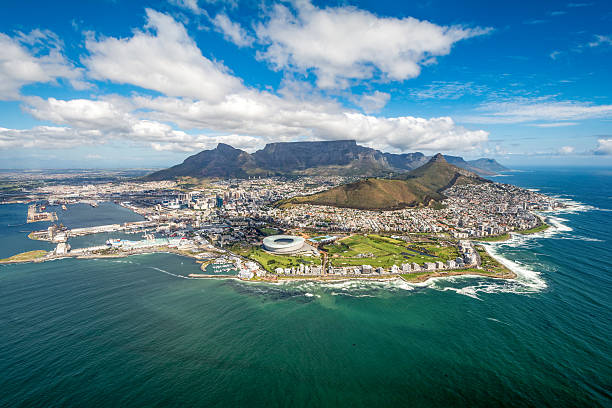 istock Cape Town and the 12 Apostels from above 620726706