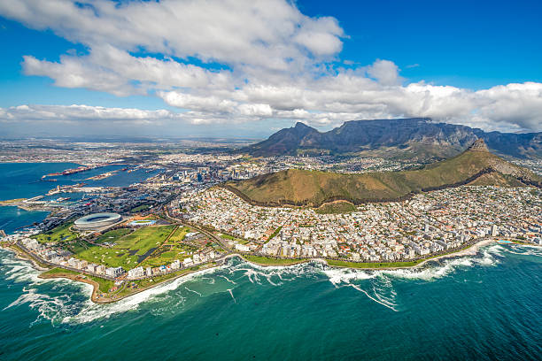 istock Cape Town and the 12 Apostels from above 620726738