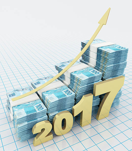istock Increasing value of Brazilian Real in 2017 620732958