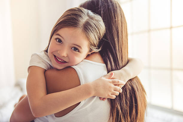 istock Mother and daughter at home 620734948