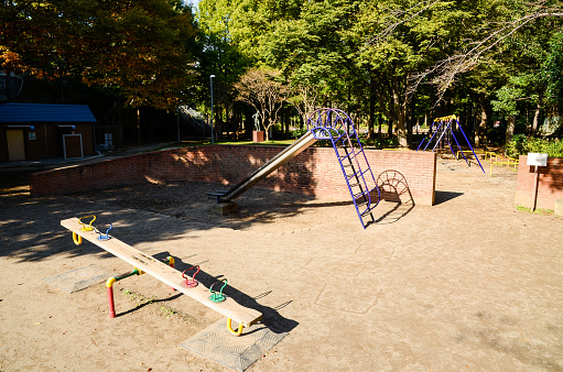 Playground Equipment in the Park
