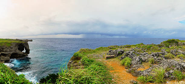 istock Panorama view of Cape Manzamo 620736968