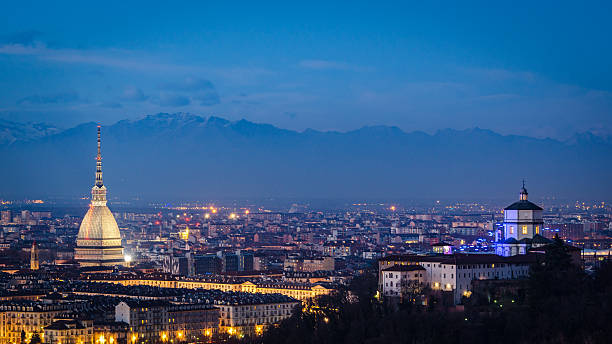 istock Turin (Torino) high definition panorama with Mole Antonelliana 620740674