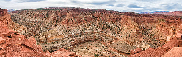 istock Capitol Reef Gooseneks river bending, Utah 620951214