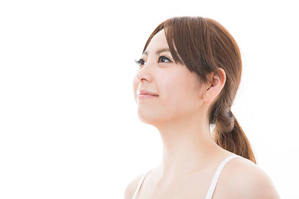 istock Japanese woman wearing a camisole 620951718