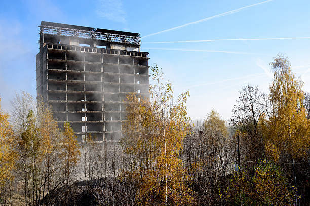 istock Demolition of an old building 620953690
