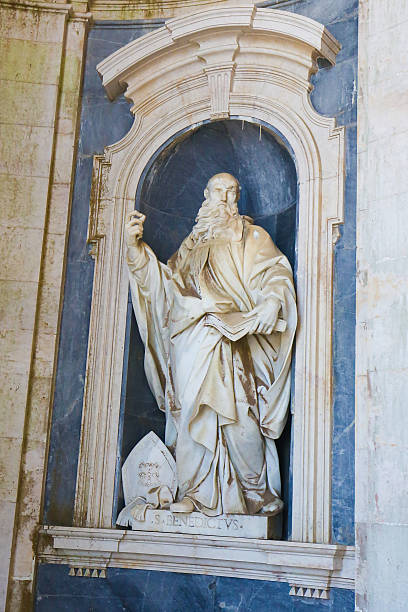 istock Mafra Palace - Statue of Saint Benedict 620954930