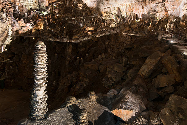 details of the grotta gigante in trieste italy - troll bildbanksfoton och bilder