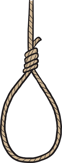 Haging Rope Hanging Rope Stock Illustration - Download Image Now - Hangman, Art ...