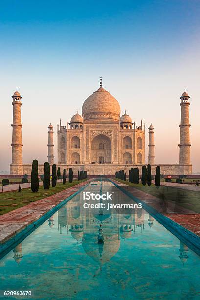 Taj Mahal Agra India Stock Photo - Download Image Now - Taj Mahal, India, Agra