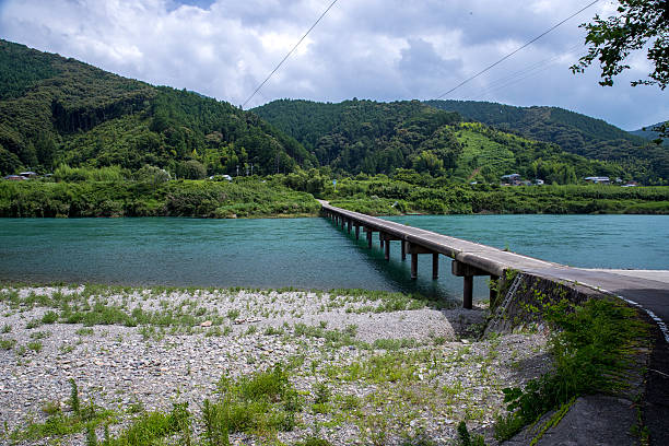 istock Sanri Low Water Crossing (Kochi Prefecture Shimanto) in Japan 620964824
