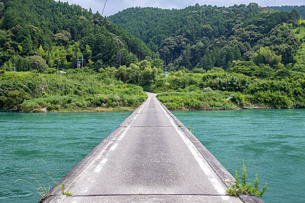 istock Sanri Low Water Crossing (Kochi Prefecture Shimanto) in Japan 620964968