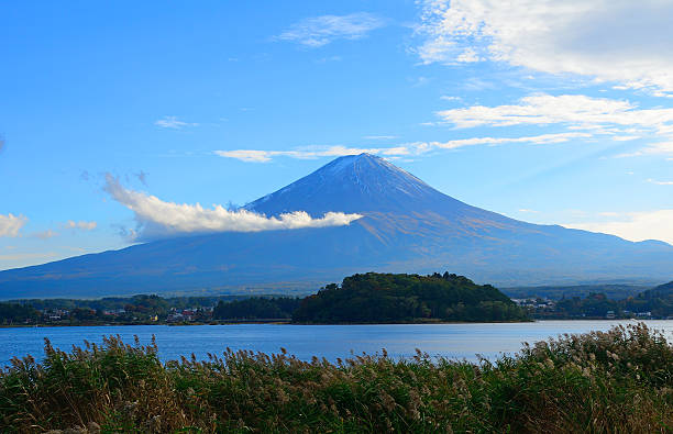 istock Mt. Fuji and Lake Kawaguchi, Japan 620966474