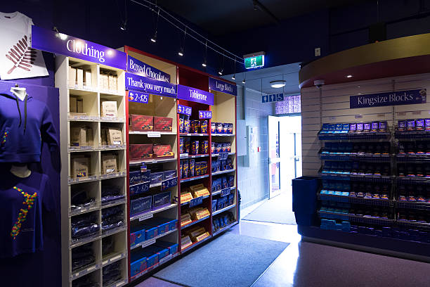 store of candy at Cadbury Dunedin, New Zealand - February 5, 2016: store of candy at Cadbury  cadbury plc photos stock pictures, royalty-free photos & images